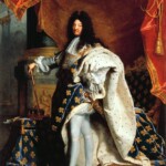 Hyacinthe Rigaud painted King Louis XIV as a vibrant, powerful ruler surrounded by massive coronation robes. In reality, the king was in his mid-60s. Hyacinthe Rigaud, Portrait of Louis XIV (1701)