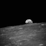 In 1968, the Apollo 8 astronauts did not land on the moon. But they did capture the first image of the Earth rising over the lunar surface.