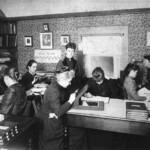 Women worked as "human calculators" to keep the Harvard College Observatory running in the late 19th and early 20th centuries. For their meticulous, difficult work, the women received half the salary of male employees.