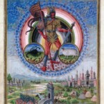 A 15th-century depiction of the planet Mars from an Italian astronomy text shows the enduring link between the planet and war.