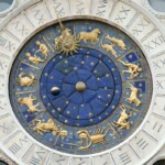 Constructed in the 1490s, the astronomical clock in St. Mark's Square, Venice showed more than the hour. It also showed the position of the five known planets, the moon's phases, and the sun's position in the zodiac.