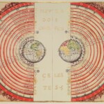 The geocentric universe, as shown in a 1568 illustration by Bartolomeu Velho. Even 25 years after Copernicus published his heliocentric theory, few adopted the new model.