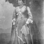 A portrait of Madagascar's Queen Ranavalona created after her death in 1861.