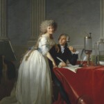 Antoine Lavoisier and his wife Marie-Anne Paulze Lavoisier worked together. Because Antoine could not read English, his wife translated all his correspondence with Joseph Priestley and other British scientists. Marie-Anne also documented her husband's experiments.
