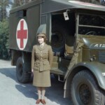At eighteen years old, the future Queen Elizabeth II trained as an auto mechanic. Princess Elizabeth learned how to drive ambulances and repair army vehicles.