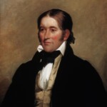 Although he was remembered as a frontiersman with a coonskin cap, Davy Crockett was a Congressman who also wore suits.