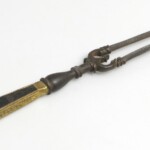 The first European forks usually had only two tines, like this 15th-century Italian fork. Over time, forks began to have more tines.