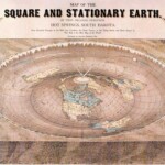 In 1893, a real estate developer named Orlando Ferguson designed a map of the flat Earth. Ferguson claimed the map aligned with scripture.