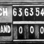 The scoreboard for the 1916 football game between Georgia Tech and Cumberland
proves that college blowouts can happen. Wikimedia Commons