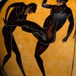 Ancient Greeks battled in the dangerous sport of pankration, which had few rules.
The Metropolitan Museum