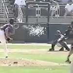The Arizona Diamondbacks were taping the Spring Training
game where pitcher Randy Johnson hit a bird, providing the only
angle on the strange event. Arizona Diamondbacks