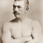 Boxer John Lawrence Sullivan was the last heavyweight champion
of bare-knuckle boxing and the first heavyweight champion of
gloved boxing. He was known as the Boston Strong Boy.
Wikimedia Commons