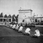 For two decades, the Olympics featured an unusual sport: tug-of-war. Bibliothèque
nationale de France