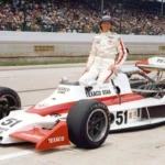 Janet Guthrie made history as the first woman to drive in the Indy 500 and the
Daytona 500 – and she even finished in the top 10 with a broken wrist.
Indianapolis Motor Speedway Museum